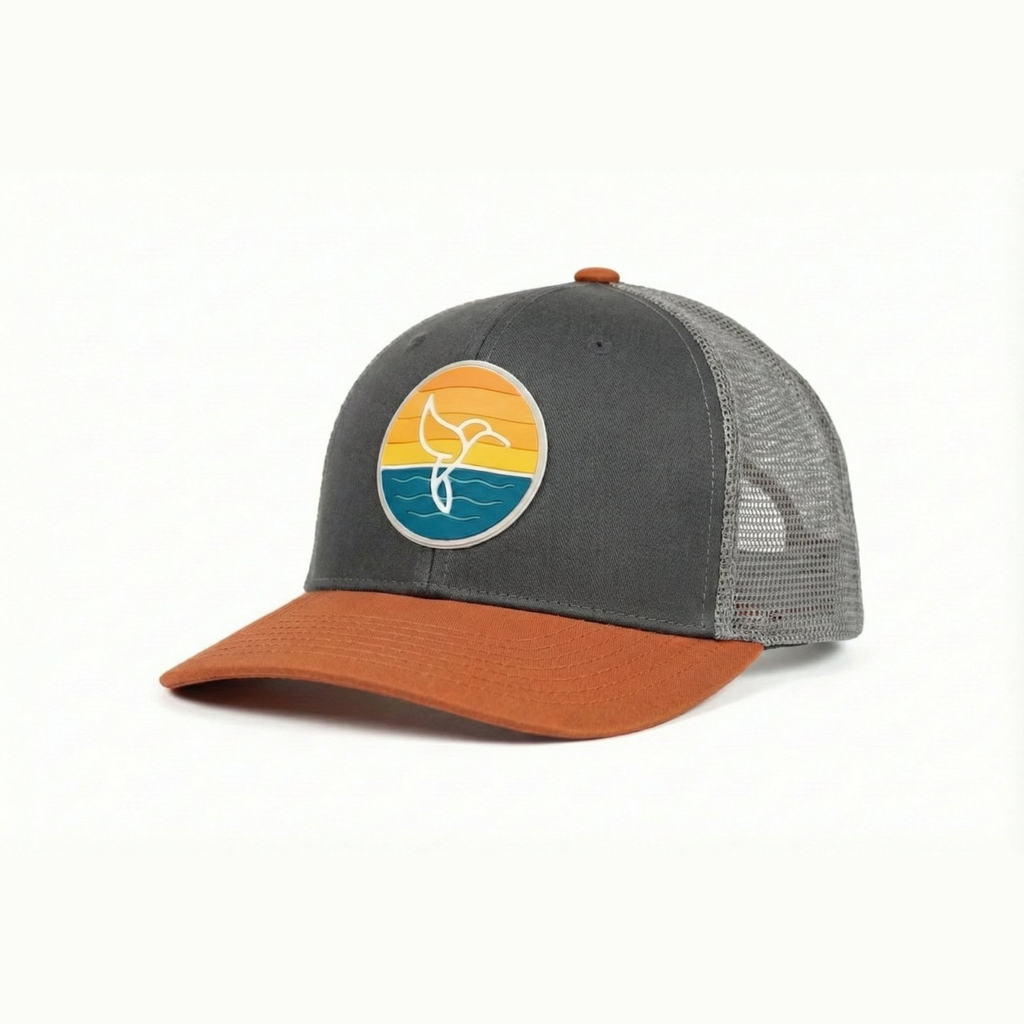 Hummingbird Sunrise 6 Panel Hat