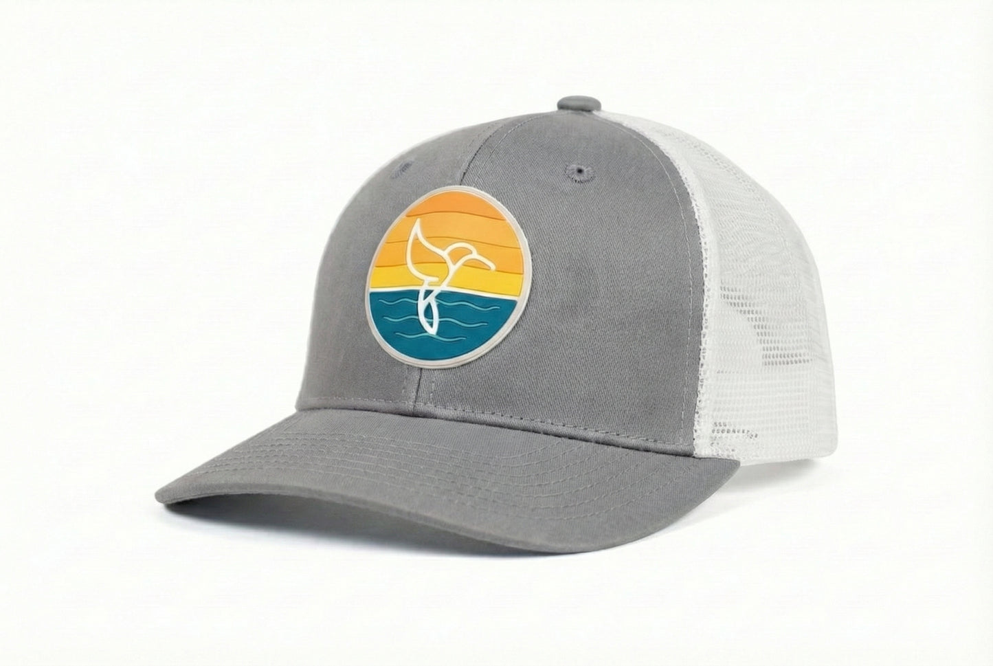 Hummingbird Sunrise Hat in Moon + Snow | Warrior Sol cancer support accessories