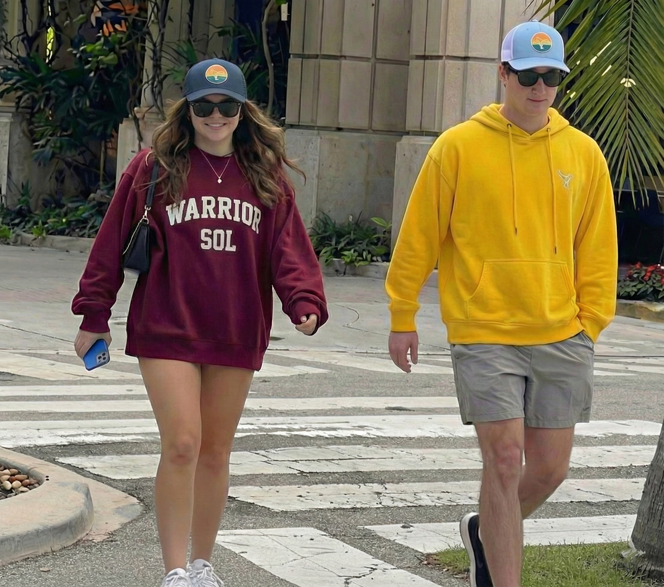 Warrior Sol Warrior Pullover Hoodie - lifestyle photo | mission-driven cancer support apparel